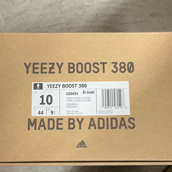 Yeezy Boost 380 Sz 10 Covell NIB Authentic